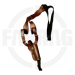 جراب مسدس جلد طبيعي عيار 9 مم أو 8 مم