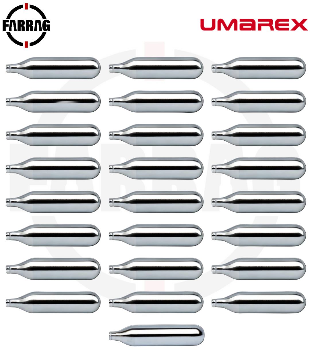 signal-2025-07-21-042250 25 كبسولة CO2، Umarex، كبسولات غاز، مسدسات هوائية، Airsoft CO2، 12 جم، فراج للرماية، FARRAG Hunting - الصورة 1