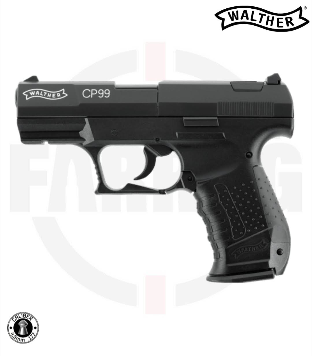 Walther CP99 Original Air Pistol Egypt مسدس Walther CP99 CO₂ Air Pistol 4.5mm الأصلي في مصر – فراج هانتينج