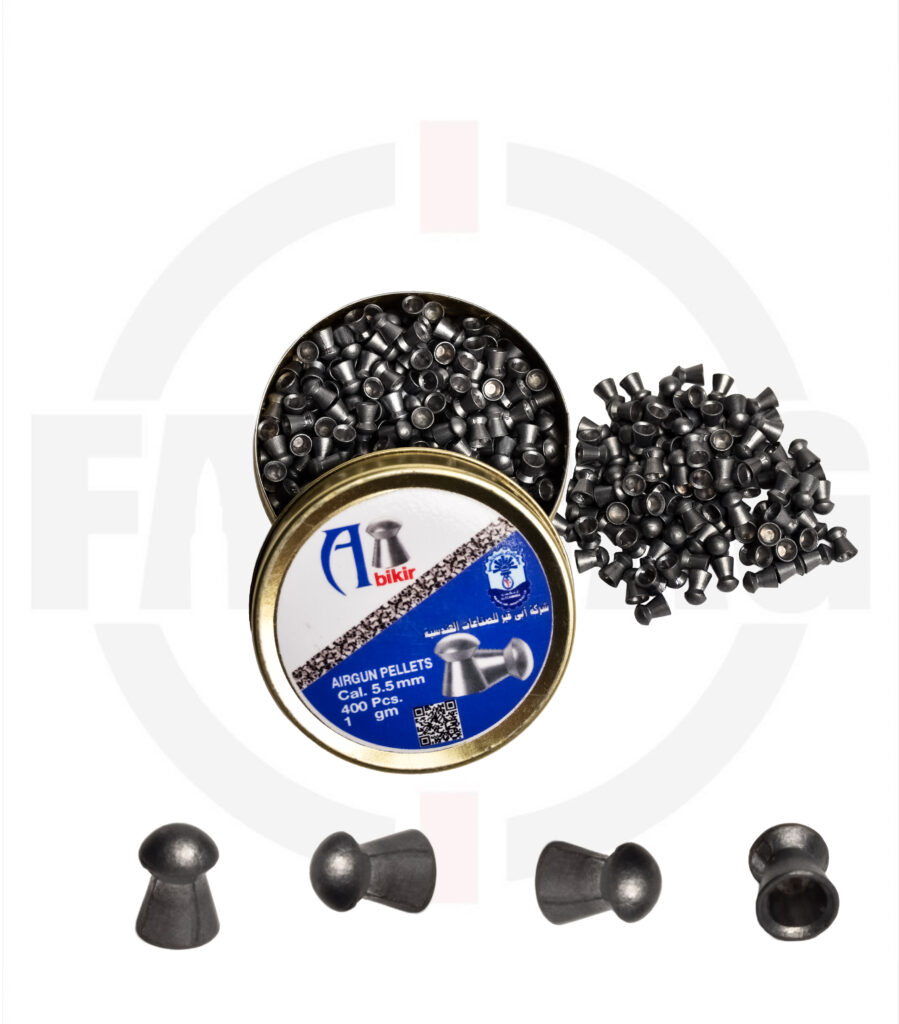 علبة رش بنادق هوائية عيار 5.5 مم – 400 طلقة – مصنع 10 الحربي