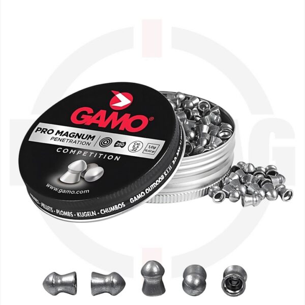 رش بنادق هوائية GAMO Pro Magnum – عيار 5.5 مم (.22) | علبة 250 طلقة من فراج في مصر